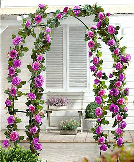 Rosenbåge av metall