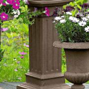 Viktoriansk rostfärgad sockel