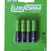 Uppladdningsbara batterier AAA, 4 stycken