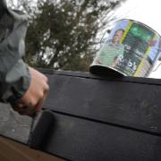 Robs bets för trädgården - Svart