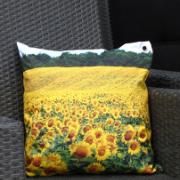 Trädgårdskudde – Solrosor
