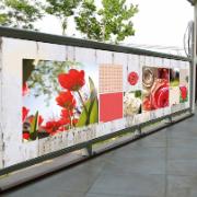 Balkongpresenning - Blommor är vänner